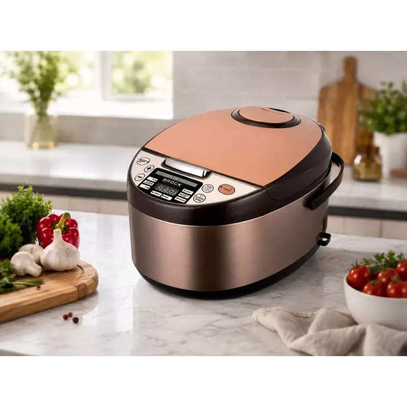 Brock MC 1110 multivārītājs 5L 900W melns/sudraba