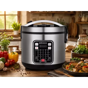 Brock MC 3203 multivārītājs 5L 900W melns/nerūsējošais tērauds