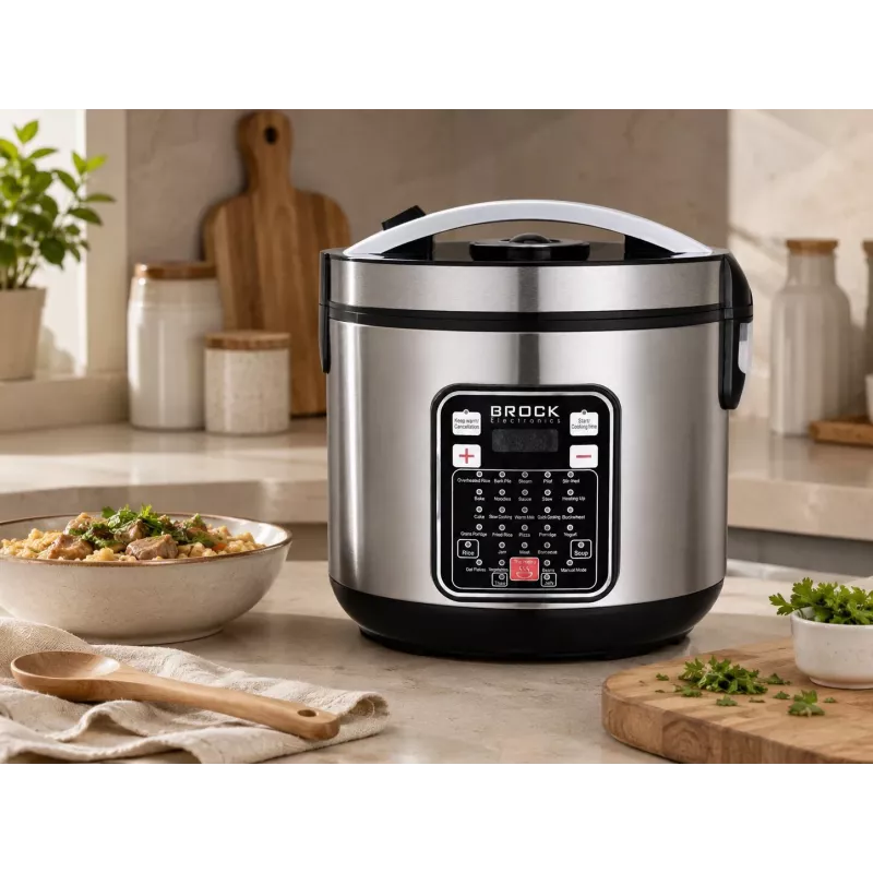 Brock MC 3203 multivārītājs 5L 900W melns/nerūsējošais tērauds