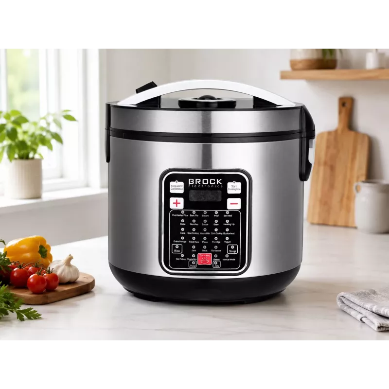 Brock MC 3203 multivārītājs 5L 900W melns/nerūsējošais tērauds