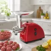 Brock MG 1502 RD Gaļas maļamā mašīna 1500W, Sarkana/Tērauda