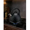 Brock MWK 002 BK La Cuisinette tējkanna 2,7L melna/nerūsējošais tērauds