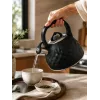 Brock MWK 002 BK La Cuisinette tējkanna 2,7L melna/nerūsējošais tērauds