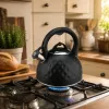 Brock MWK 003 BK La Cuisinette elektriskā tējkanna 2,5 L 2200 W melna/tērauda