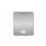 Brock SKS 1009 digitālie virtuves svari ar LED displeju, 5 kg ietilpība, 1 g precizitāte, rūdīta stikla platforma, melni