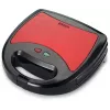 Brock SSM 2003 RD 3-in-1 sviestmaižu gatavotājs, vafļu gatavotājs un grils, 750 W, melns/sarkans