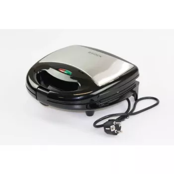 Brock SSM 2004 SS 3-in-1 sviestmaižu, vafeļu un riekstiņu gatavotājs, 750W, melns/nerūsējošais tērauds