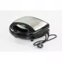Brock SSM 2004 SS 3-in-1 sviestmaižu, vafeļu un riekstiņu gatavotājs, 750W, melns/nerūsējošais tērauds