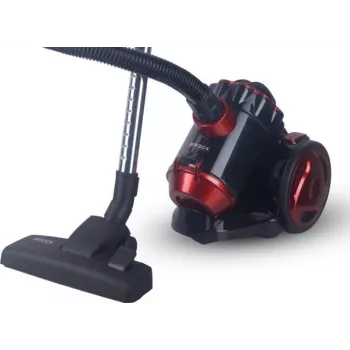 BROCK putekļsūcējs BVC 8055 RD Bezputekļu cilindra putekļsūcējs ar HEPA 13 filtru, 800 W, 2,5 L, sarkans