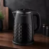 Brock WK 0618 BK elektriskā tējkanna ar dubultām sienām 1,8L 1500W, melna