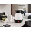 Brock WK 0904 BK salokāms ceļojumu tējkanna 0,5L 500W, melna/balta