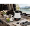 Brock WK 0904 BK salokāms ceļojumu tējkanna 0,5L 500W, melna/balta