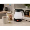 Brock WK 0904 BK salokāms ceļojumu tējkanna 0,5L 500W, melna/balta