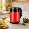 Brock WK 5522 RD elektriskā tējkanna 1,8L 1500W melna/sarkana ar 360° pamatni