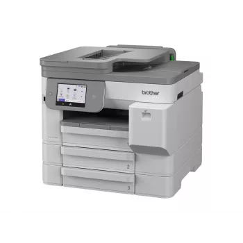 Brother MFC-J5117DW A3 krāsu tintes daudzfunkciju printeris ar drukāšanu, kopēšanu, skenēšanu, faksu, divpusējo drukāšanu, Wi-Fi, Ethernet, USB, 250 lapu padevi, 50 lapu ADF, skārienekrānu, baltā krāsā