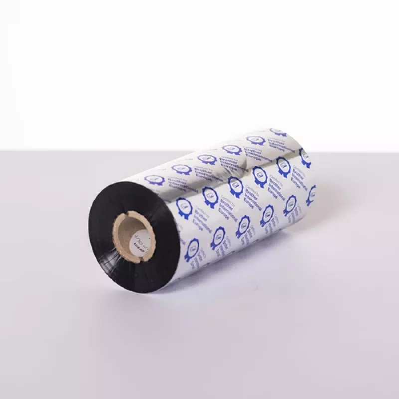 Brother standarta sveķu termopārneses lente, melna, 64 mm x 500 m (5 ruļļi)