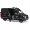 BRUDER bworld MB Sprinter Policijas Speciālo Spēku Furgons 1:16 ar Gaismu un Skaņu