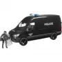 BRUDER bworld MB Sprinter Policijas Speciālo Spēku Furgons 1:16 ar Gaismu un Skaņu