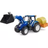 BRUDER New Holland T5.120 traktors ar priekšējo iekrāvēju, iekraušanas kasti un dakšām 1:16