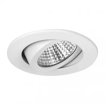 Brumberg 12353073 DAMITA Apaļš LED Griestu Prožektors 6W 3000K Balts IP65 Grozāms