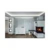 Brumberg 15891260 AB Profile Set QUALITYFLEX Aluminium - 2m Surface-mounted LED Profile with Opal Diffuser