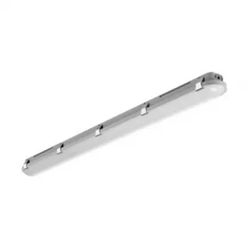 Brumberg 78014114 HUMID ONE Taisnstūra mitrumizturīgs LED gaismeklis 38W 4000K Pelēks IP65 Ieslēgts/Izslēgts