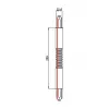 Brumberg 87131080 Elastīgs 3 fāžu sliežu savienotājs, melns