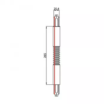 Brumberg 87131080 Elastīgs 3 fāžu sliežu savienotājs, melns