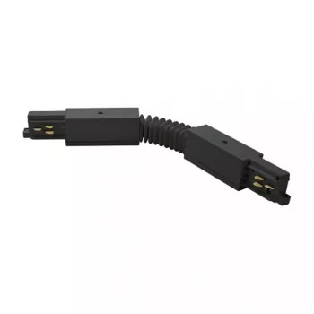 Brumberg 87131080 Elastīgs 3 fāžu sliežu savienotājs, melns