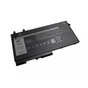 BTI 3-šūnu akumulators priekš Dell Latitude 5400 - 42Wh, 11,4V, Li-Ion, OEM 1V1XF XV8CJ 27W58 7VTMN