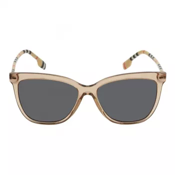 BURBERRY BE4308-385687 Sieviešu kaķacs formas saulesbrilles Havana 56/16/140 mm