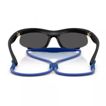 Burberry BE4462-345287 Sieviešu saulesbrilles Ģeometriskas Caurspīdīgi Pelēks Acetāts Tumši Pelēkas Lēcas 64/20/125 mm