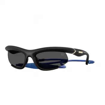 Burberry BE4462-345287 Sieviešu saulesbrilles Ģeometriskas Caurspīdīgi Pelēks Acetāts Tumši Pelēkas Lēcas 64/20/125 mm