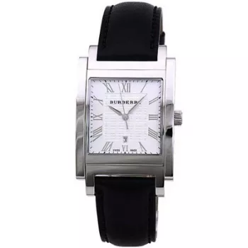 Burberry BU1554 Vīriešu Šveices kvarca pulkstenis 38mm Nerūsējošais tērauds Melns ciparnīca