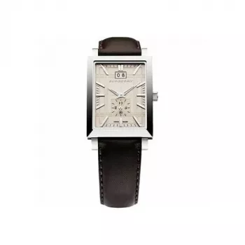 Burberry vīriešu pulkstenis BU1322 38mm nerūsējošais tērauds sudraba ciparnīca