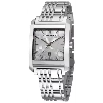 Burberry vīriešu pulkstenis BU1567 33mm nerūsējošais tērauds sudraba ciparnīca