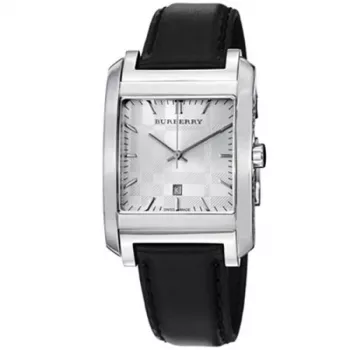 Burberry vīriešu pulkstenis BU1570 40mm nerūsējošais tērauds brūna āda