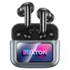 Buxton BTW 9600 bezvadu austiņas ar aktīvo trokšņu slāpēšanu, Bluetooth 5.3, 30h akumulators, melnas