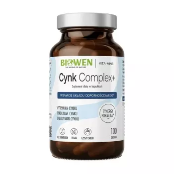 BWN BIOWEN Zinc 3X Immunity – Uztura bagātinātājs cilvēkiem – 100 kapsulas