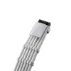 CableMod C-Series PRO ModMesh 12VHPWR kabeļu komplekts Corsair RM, RMi, RMx (Black Label) - balts