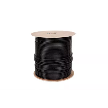 CABLETECH Coaxial Cable F690 BV+GEL BLACK 305m