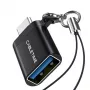 CABLETIME USB-C uz USB-A OTG adapteris, USB 3.0 5Gbps, kosmosa pelēks alumīnijs