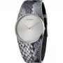 CALVIN KLEIN K5V231Q4 Sieviešu pulkstenis 39mm Quartz Nerūsējošais tērauds Rožu zelts PVD Āda Melns