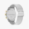 CALVIN KLEIN Vīriešu City kolekcijas pulkstenis 25200296 44mm Nerūsējošais tērauds Šveices kvarcs
