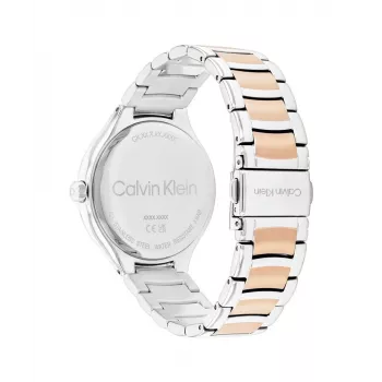 Calvin Klein Sieviešu 25100049 38mm Šveices kvarca nerūsējošā tērauda pulkstenis