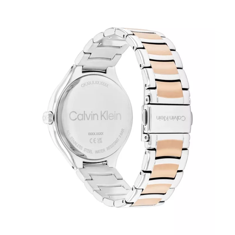 Calvin Klein Sieviešu 25100049 38mm Šveices kvarca nerūsējošā tērauda pulkstenis