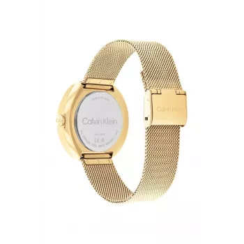 CALVIN KLEIN Sieviešu pulkstenis Minimal Extension 25200339 38.5 mm Sudraba Nerūsējošā tērauda siets