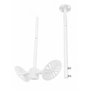 Camsafe CS20-KSO2 Universāls sienas/griestu stiprinājums CCTV kamerām, balts, alumīnijs, 3 kg slodze