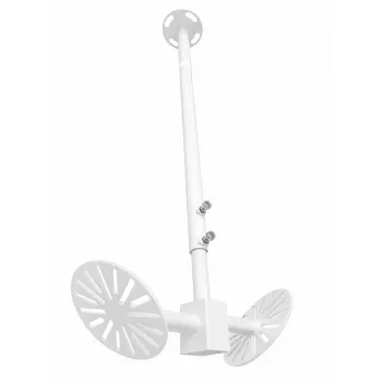Camsafe CS20-KSO2 Universāls sienas/griestu stiprinājums CCTV kamerām, balts, alumīnijs, 3 kg slodze