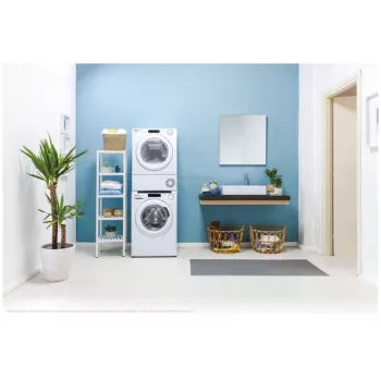 Candy CSOE H7A2TE-S Brīvi stāvošs siltumsūkņa žāvētājs, 7 kg, A++, Wi-Fi, Balts